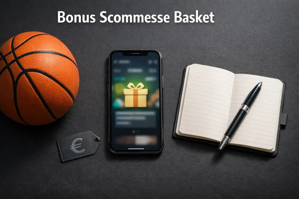Bonus scommesse basket: le migliori offerte dei bookmaker ADM 2026