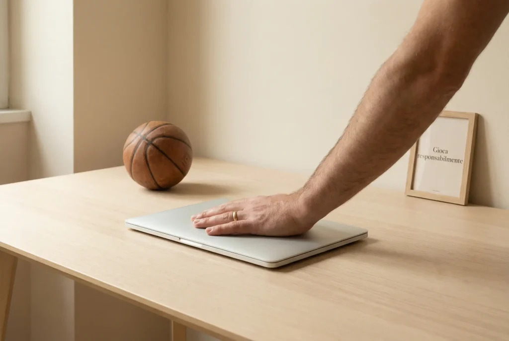 Gioco responsabile nelle scommesse basket con limiti e autoesclusione